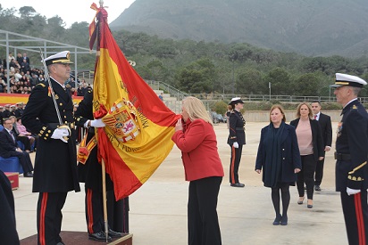 Jura de Bandera en la Escuela de Infantería de Marina “General Albacete y Fuster”