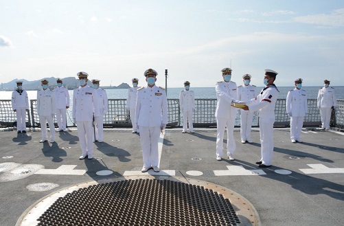 Relevo del nuevo Comandante de las Unidades de la Fuerza Acción Marítima y Comandante Naval de Cartagena