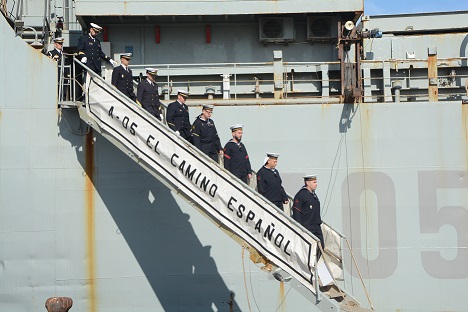 El transporte ligero “El Camino Español” causa baja en la Armada