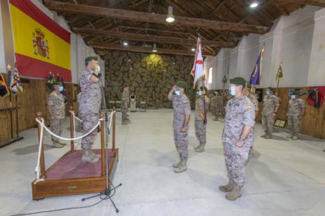 Acto de disolución y recibimiento del Grupo Táctico de Operaciones Especiales español en Irak