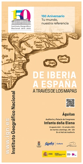 El Auditorio de Águilas acoge la exposición “De Iberia a España a través de los mapas” del IGN