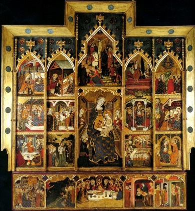 'Los talleres donde se elaboraban los retablos', por Pedro Cuesta Escudero autor de El retaule gòtic de Sant Martí Sarroca
