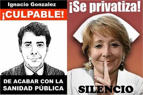 Maldita hemeroteca: A finales de 2012 el PP privatizaba 6 hospitales públicos en la Comunidad de Madrid e imponía el euro por receta
 