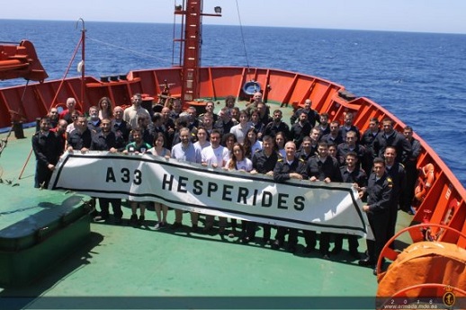 Campaña Antártica Española: El buque de investigación oceanográfica “Hespérides” comienza su XXVI Campaña Antártica