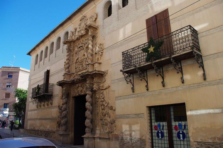  Última fase DE los trabajos de restauración de la fachada del Palacio de Guevara 