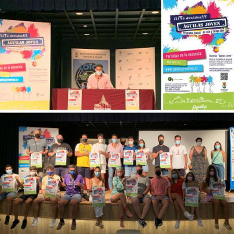 Juan Andrés Torres presenta en Águilas la campaña “¡Tú decides!” en el Día Internacional de la Juventud