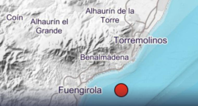 Benalmádena epicentro de un terremoto de 4,1 de magnitud