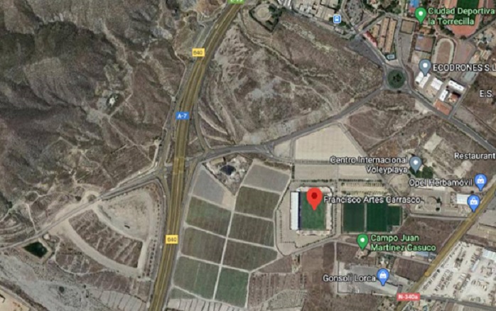 El Ayuntamiento de Lorca aprueba el Avance de un Plan Parcial de Suelo Urbanizable junto al Campo de Fútbol ‘Artés Carrasco’ en La Torrecilla de 119.053 m²