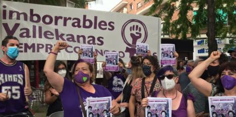  Más Madrid y Unidas Podemos contra Vox empeñado en borrar mural feminista de Vallecas