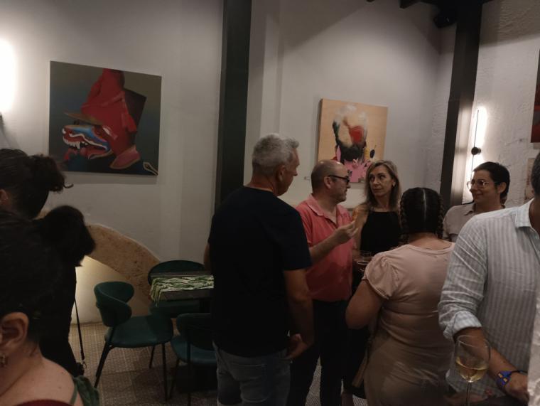 Pintura, música y gastronomía, un tres en uno en la Casa de los Leones de Almería