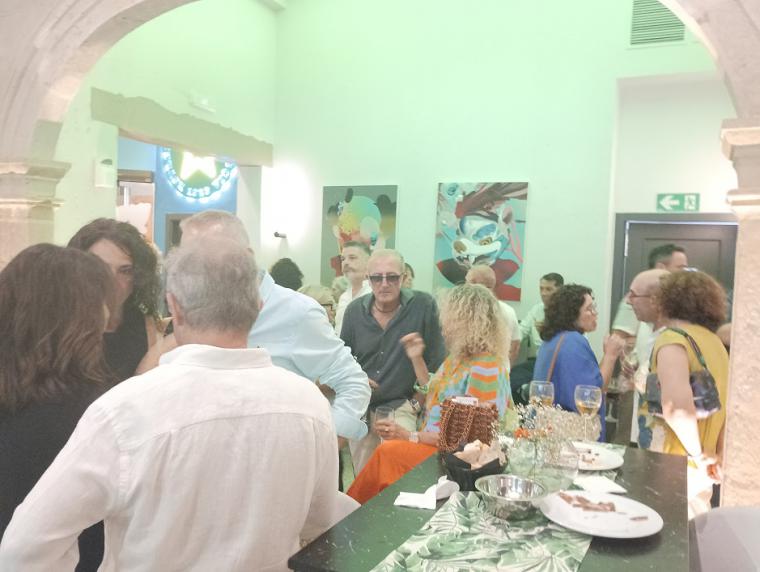 Pintura, música y gastronomía, un tres en uno en la Casa de los Leones de Almería