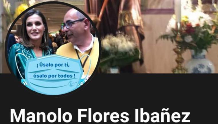 Manuel Flores Ibáñez ha sido denunciado ante el Secretario de la Casa Real por la utilización que hace de la reina en su perfil de facebook