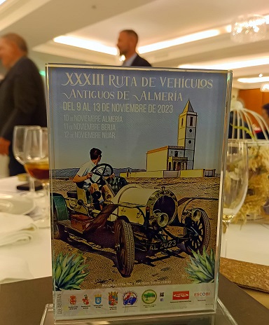 Termina con notable éxito y una gran participación la 33 edición de la Ruta de Vehículos Antiguos de Almería
