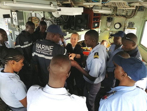 El ‘Atalaya’ colabora en Dakar con las Fuerzas Armadas de Senegal