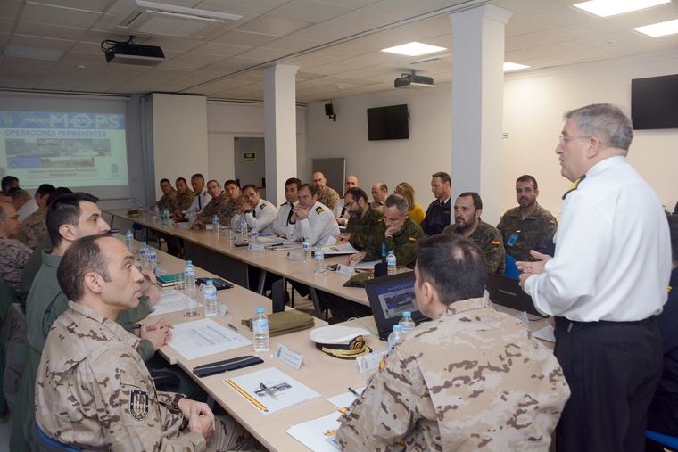 I Seminario de Operaciones Permanentes del Mando de Operaciones en el Cuartel General de la Fuerza de Acción Marítima 