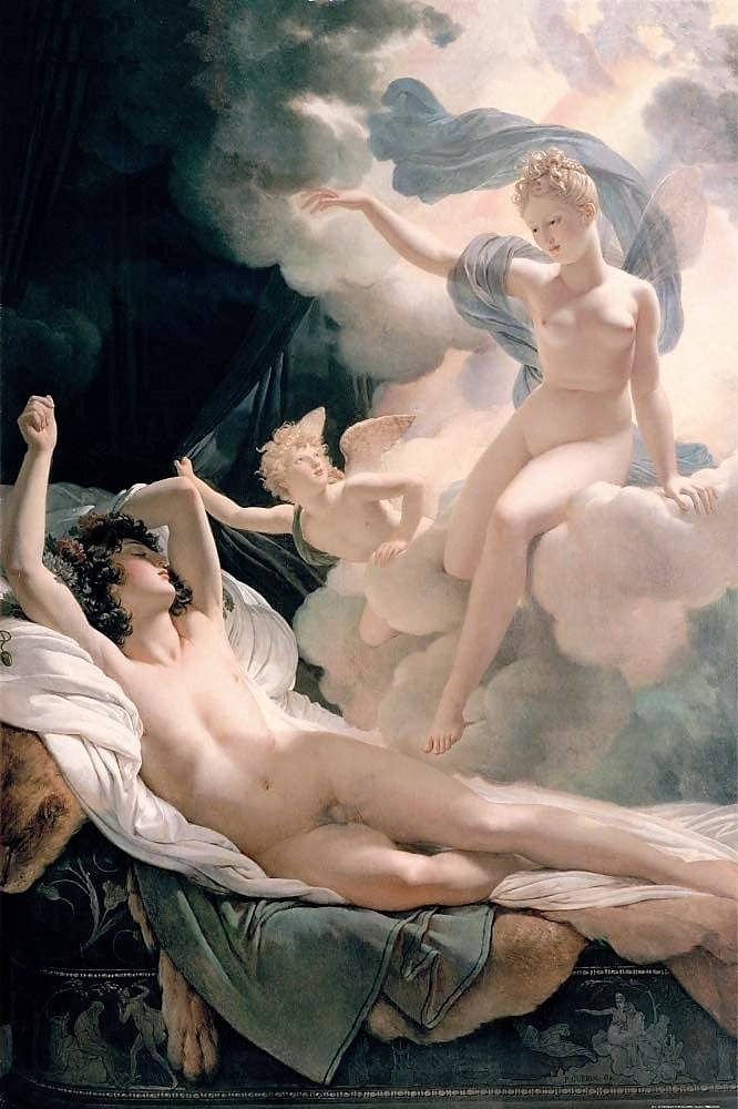 Pierre Narcisse Guérin. 'Morfeo e Iris', 1811.