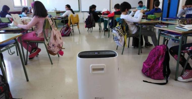 CSIF espera que la Junta tome medidas ahora ante la recomendación del Ministerio de Sanidad para usar purificadores de aire en las aulas