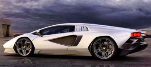 Este es el Lamborghini Countach