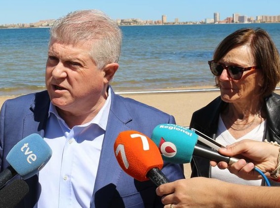 Pepe Vélez: “López Miras ha mentido a la ciudadanía y ha dejado que caducara la moratoria del Mar Menor para favorecer intereses particulares'