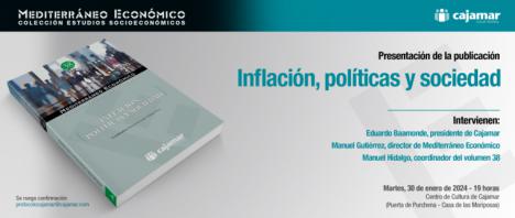 Manuel Alejandro Hidalgo presenta su monografía sobre inflación en el Centro de Cultura de Cajamar