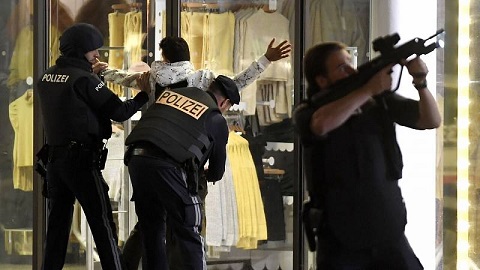 Cuatro muertos y más de quince heridos en los atentados en Viena