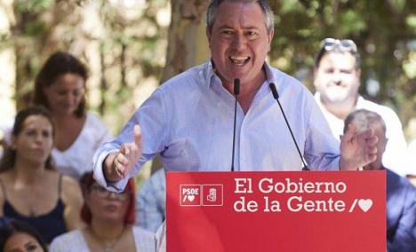 Juan Espadas: “Necesitamos que España mantenga un Gobierno socialista implicado en políticas sociales, en lo que más necesita la gente”