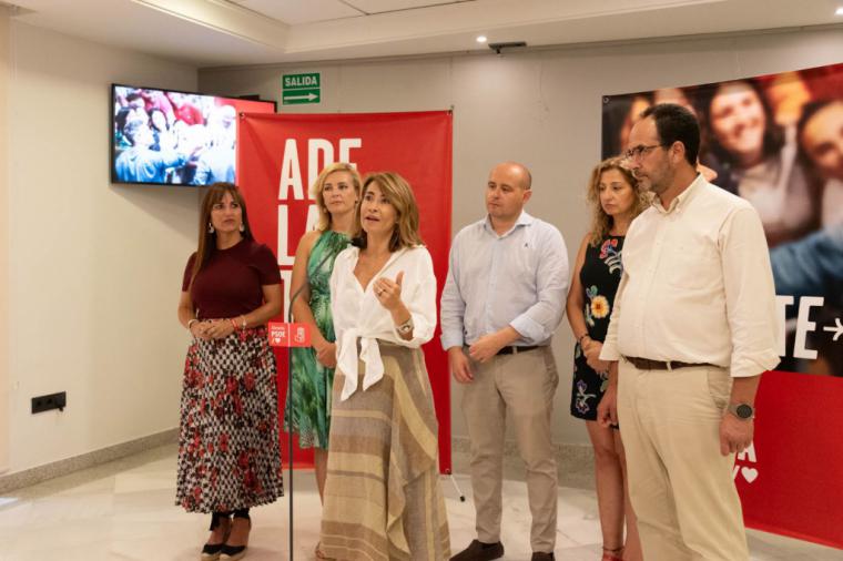 Raquel Sánchez: “El 23J nos jugamos que el AVE llegue en 2026 con el PSOE o que el PP ponga el pie en el freno”