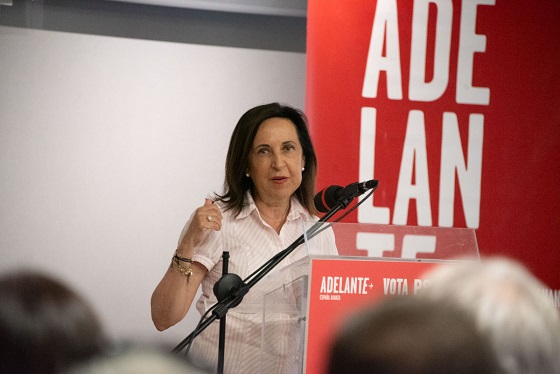 Margarita Robles: “El proyecto de Pedro Sánchez es de igualdad, de convivencia y de tolerancia”