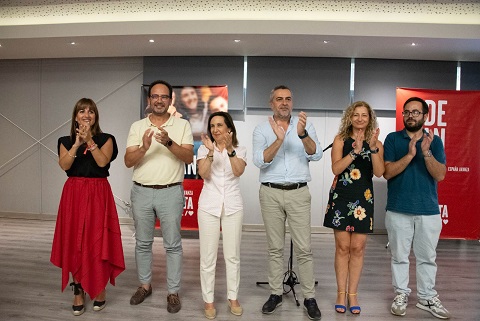 Margarita Robles: “El proyecto de Pedro Sánchez es de igualdad, de convivencia y de tolerancia”