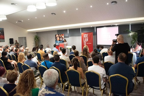 Margarita Robles: “El proyecto de Pedro Sánchez es de igualdad, de convivencia y de tolerancia”