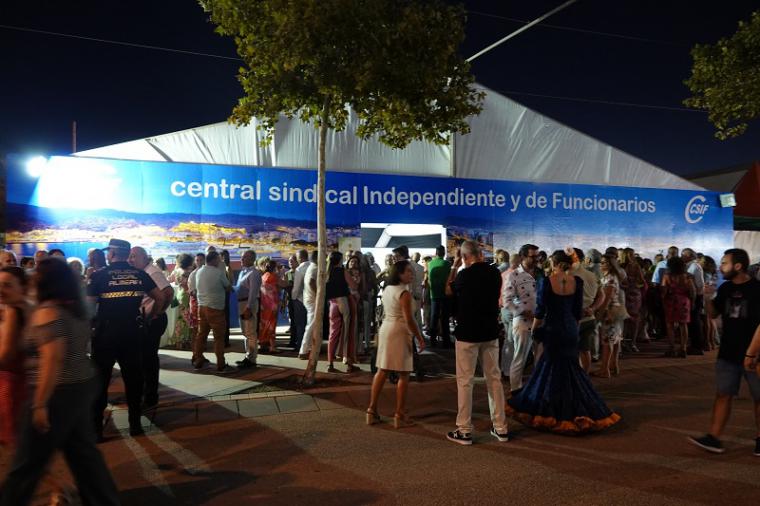 La Cena de Gala de CSIF reúne a más de 300 personas en su noche grande de la Feria Almería