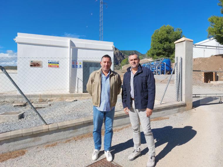 Juan Antonio Lorenzo insta a la consejera Crespo a iniciar la obra para mejorar la calidad del agua en el Almanzora