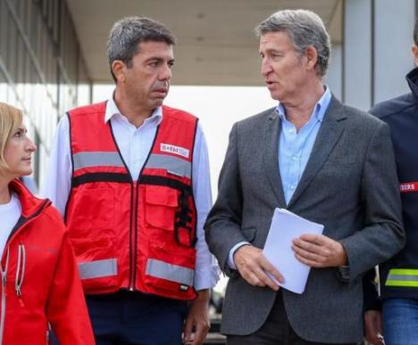 Feijóo exige al Gobierno que declare la emergencia nacional y por consiguiente despoje a Mazón de su mando.