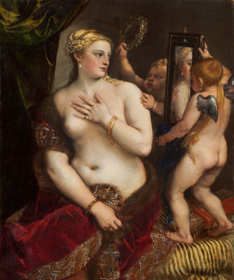 Venus del espejo, de Tiziano