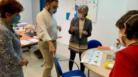 La colaboración entre el Ayuntamiento de Lorca y Salud Pública permite la vacunación frente al COVID de un millar de profesionales sanitarios ejercientes en el Área 3 de Salud
