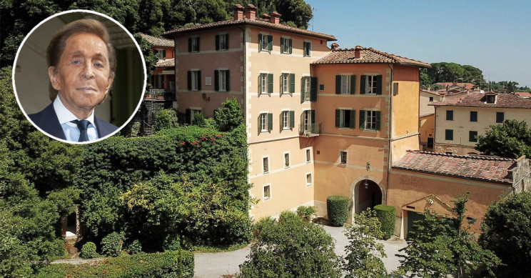 Valentino pone a la venta su villa en la Toscana por 12 millones