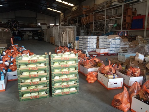 El Ayuntamiento de Puerto Lumbreras abastece de alimentos y productos básicos a más de 200 familias en situación de vulnerabilidad ante el Estado de Alarma