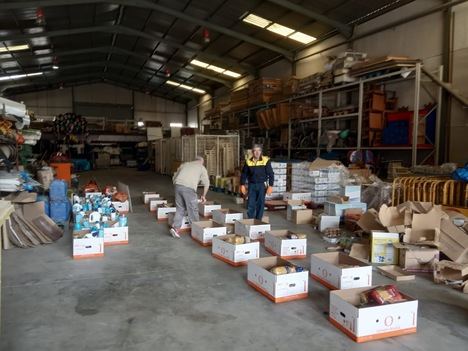 El Ayuntamiento de Puerto Lumbreras abastece de alimentos y productos básicos a más de 200 familias en situación de vulnerabilidad ante el Estado de Alarma