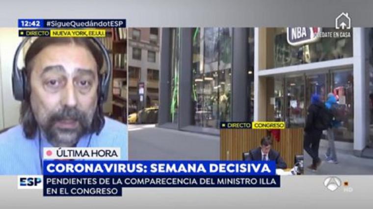 El virólogo García Sastre pide estar preparados y anuncia que habrá una segunda oleada de coronavirus en otoño