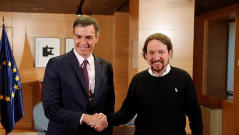 Principio de acuerdo entre PSOE y Podemos