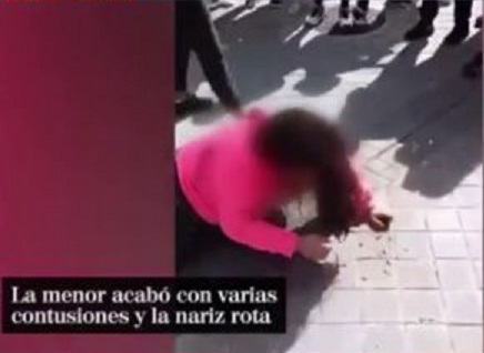  Acoso escolar : Una niña de 14 años acabó con la nariz rota y varias contusiones tras ser agredida por varias compañeras en un instituto de Madrid
 
