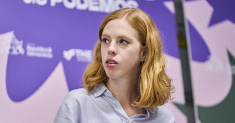 Lilith Verstrynge renuncia a sus cargos en Podemos y a su acta de diputada en el Congreso