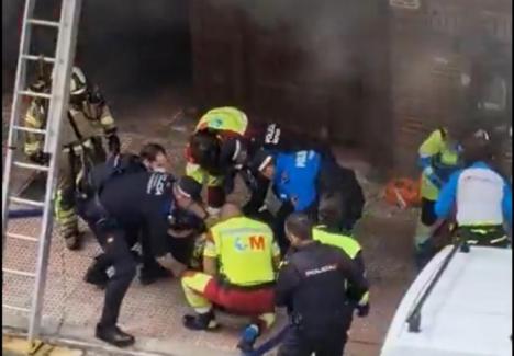 Tragedia en Alcorcón: Dos bomberos pierden la vida en un incendio tras un accidente en un garaje