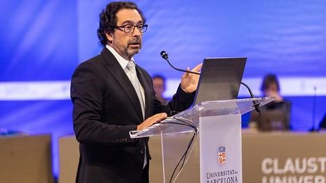 El Claustre de la UB valida el informe de gestión del rector en los últimos dos años