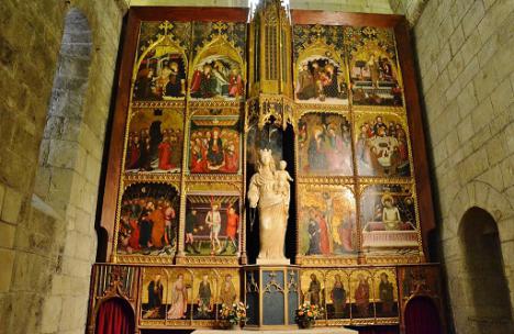 'Iconografía de los retablos', por Pedro Cuesta Escudero autor de El retaule gòtic de Sant Martí Sarroca