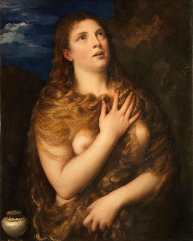 María Magdalena penitente de Tiziano