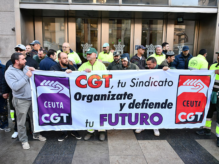 Legalizada acción de protesta por la situación de la justicia en Ceuta