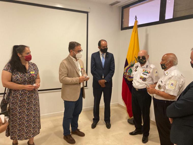 El Alcalde de Lorca asiste a la conmemoración del “10 de Agosto ”, considerado el Primer Grito de la independencia de Ecuador y uno de los días cívicos más importantes del país andino
