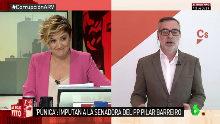 Rafa Hernando,conocido defensor de la corrupción en su partido se encara con Ciudadanos en defensa de Pilar Barreiro