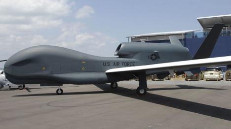 El mayor dron espía de EEUU se estrelló en junio en las costas de Cádiz